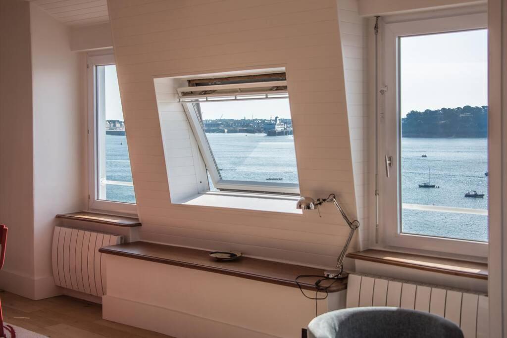 Dinard, Tres Bel Appartement***** Avec Vue Sur Mer Екстер'єр фото